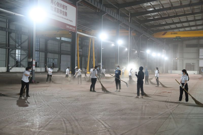 河南礦山產(chǎn)業(yè)園車間智能升級改造中~